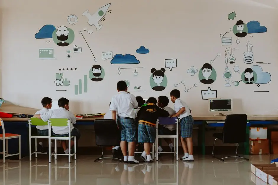 Siswa belajar kelompok di sekolah favorit Kabupaten Bantul